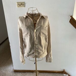 NWT L’Agence Celine sim femme linen jacket S